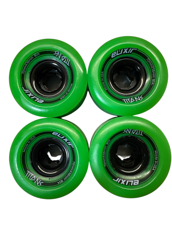 Elixir Titans Wheels 70mm 80A